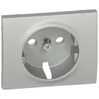 Панель лицевая для розетки 2К+З - Aluminium