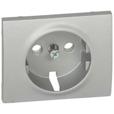 Панель лицевая для розетки 2К+З - Aluminium