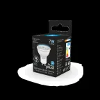 Лампа светодиодная LED 7 Вт 630 лм 4100К софит MR16 нейтральный GU10 AC 220В Black Gauss