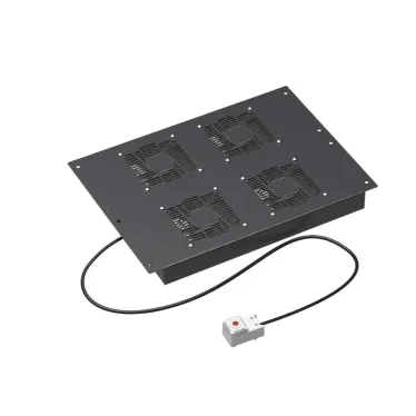 Модуль потолочный 4 вентилятора с термостатом для крыши 600 RAL9005