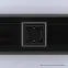 Avanti Розетка ''Черный квадрат'', 2P+E, с защитными шторками, 2 модульная