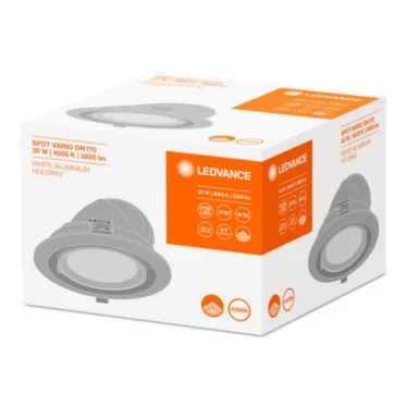 Светильник светодиодный ДВО-35Вт 4000K 3500Лм IP20 белый