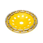 Чашка алмазная шлифовальная, двухрядная, 180х22,2мм