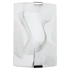 Светильник Бриз 150х220 НББ 21-60 М21 глянцевый белыйкл.штамп металлик ИУ