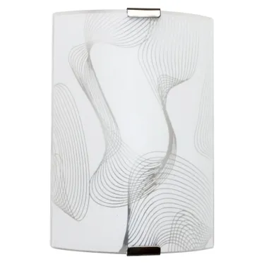 Светильник Бриз 150х220 НББ 21-60 М21 глянцевый белыйкл.штамп металлик ИУ