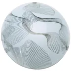 Светильник Бриз 250 НПБ 01-60-130 М15 глянцевый белыйкл.штамп металлик ИУ