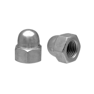 Гайка DIN1587 М12 колпачковая оцинкованная (4 шт)