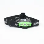 Фонарь светодиодный налобный 5 Вт 180 лм Черный IP40 аккумуляторный Li-ion 500мАч GFL Gauss