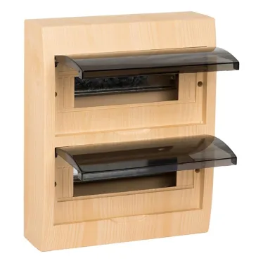 Щит распределительный навесной ЩРН-П-24 светлое дерево IP41 PROxima