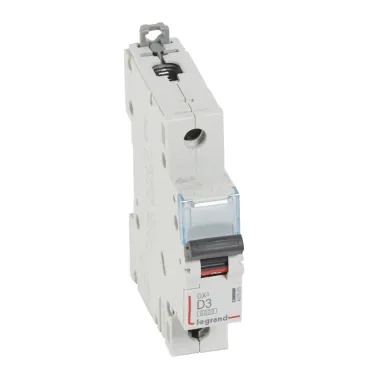 Выключатель автоматический однополюсный 3А D DX3 6kA/10kA