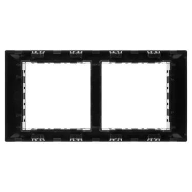 Avanti Рамка-суппорт черная для In-liner Front, 4 модульная