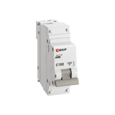 Автоматический выключатель ВА 47-100 1P 100А (C) 10kA PROxima