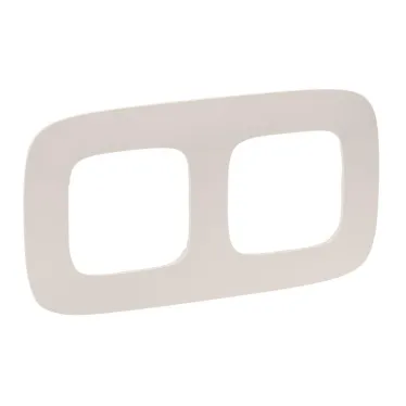 Valena ALLURE Рамка 2 поста слоновая кость универсальная