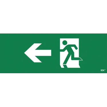 Этикетка самоклеящаяся 350х130мм ''Фигура/стрелка влево'' IEK