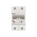 Автоматический выключатель ВА 47-125 2P 80А (D) 15кА PROxima