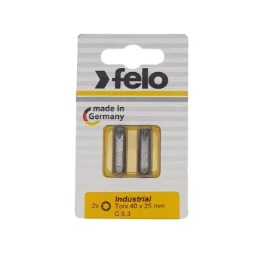 Бита Torx 40X25, серия Industrial, 2 шт в блистере