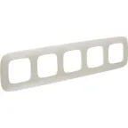 Valena ALLURE Рамка 5 постов жемчуг универсальная