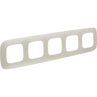 Valena ALLURE Рамка 5 постов жемчуг универсальная