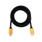 Кабель HDMI - HDMI 2.0, 2м., Gold