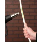 Трубка термоусаживаемая ТУТ нг 16/8 желто-зеленая в отрезках по 1м PROxima