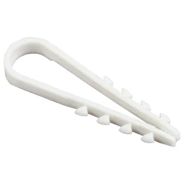 Дюбель-хомут 5х10мм белый (100шт)