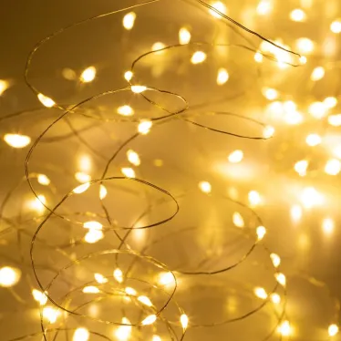 Гирлянда Занавес с пультом, теплый белый, 300 LED, 3*3 м, с пультом, USB, 220 V, IP20 ЕGNIG - ZW