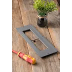 Рамка приборная на 8 модулей для лючка C-Line 24