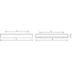 Светильник OPTIMA.PRS ECO LED 595 (40) 5000K