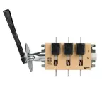 Выключатель-разъединитель ВР32У-31B31250 100А 1 направление с дугогасительными камерами съемная левая/правая рукоятка MAXima