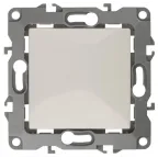 Переключатель, 10АХ-250В, Эра12, слоновая кость,12-1103-02