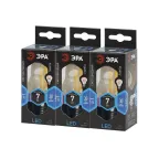 Лампа светодиодная филаментная F-LED P45-7W-840-E14 (филамент, шар, 7Вт, нейтр, E14 (10/100/3000)