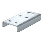 Соединительная скоба для листовых лотков 115x60x20 горячий цинк