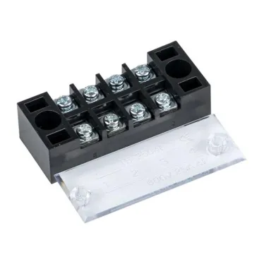 Терминал клеммный TB-2504 до 2.5мм2 25A 4 клеммные пары