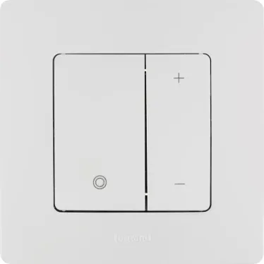 ETIKA Диммер нажимной 400Вт белый