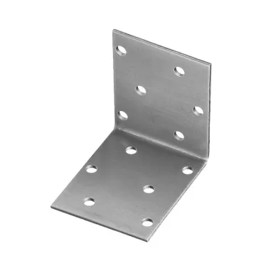 Уголок крепежный равносторонний 40х40х40х2 мм оцинкованный