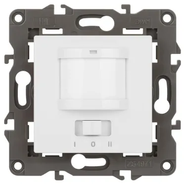 Датчик движения 2-проводной, 180-250В, 200Вт, Эра Eleg, белый,14-4103-01