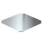 Крышка X-образной секции для лотка LKS 100мм