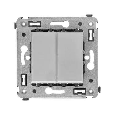 Avanti Кнопка двухклавишная в стену,Закаленная с аль