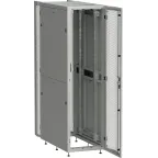 Шкаф серверный ITK LINEA S 19'' 48U 600х1000мм перфорированная дверь серый