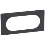 Рамка, 4/5 модулей, черная перкаль