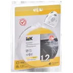 Комплект светодиодной подсветки ''Сделай сам'' (лента LED 1,2м LSR-2835WW60-4,8-IP20-12В + драйвер + датчик движения) IEK