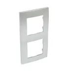 ETIKA Рамка 2 поста алюминий