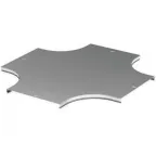 Крышка на ответвитель DPX крестообразный осн.500, цинк-ламельная в комплекте с метизами и пластинами PTCE