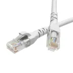 Патч-корд неэкранированный CAT6 U/UTP 4х2 LSZH белый 10м