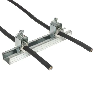 Зажим кабельный для С-профиля диаметр кабеля 12-18мм