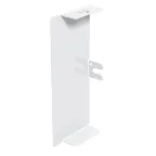 Заглушка кабельного канала LKM 60x150 мм (сталь,белый)