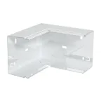 Угол внутренний кабель-канала LKM 60x100 мм, сталь белый