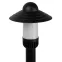 Светильник садово-парковый НТУ 01-60-010 Поллар напольный черный IP54 Е27 max60Вт h1060мм
