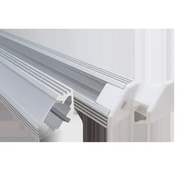 Профиль к LED ленте PAL 1919 угловой анодированный (2м)