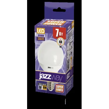 Лампа светодиодная LED 7Вт E14 530Лм 230V/50Hz теплый матовый шар SP